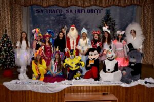 ”Magia Iernii” – spectacol organizat de voluntarii Consiliului raional de tineret și ”Party Magia Șoldănești”