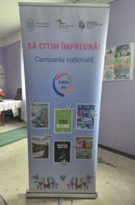 Lansare de carte la Biblioteca Publică din satul Alcedar, în cadrul Campaniei naționale de promovare a lecturii „Să citim împreună”