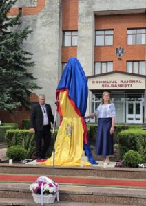 Bustul lui Mihai Eminescu la Șoldănești – omagiu adus Luceafărului poeziei românești