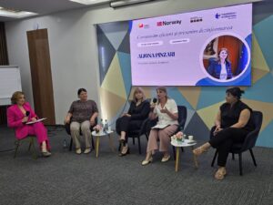 Președinta raionului Șoldănești, Aliona PÎNZARI, speaker în cadrul evenimentului „Comunicăm transparent și prevenim dezinformarea”