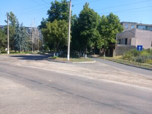 Aleea de pe strada Păcii din orașul Șoldănești, revitalizată prin investiții ale Consiliului Raional