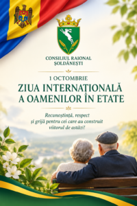 Mesaj de felicitare cu prilejul Zilei Internaționale a Persoanelor Vârstnice